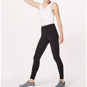 lululemon wunder under high rise leggings!